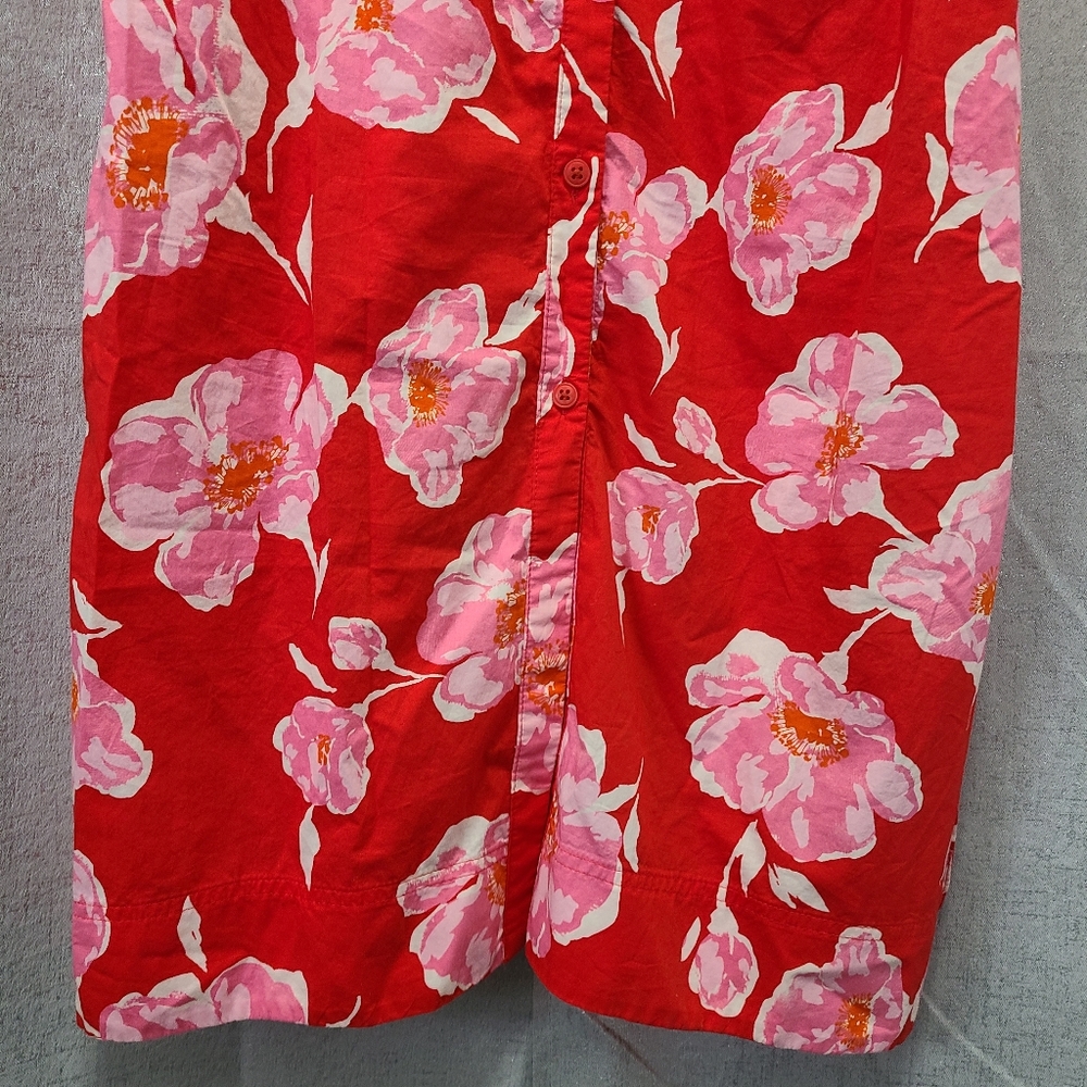 Old Navy Cutout Midi Shirt‎ Dress NEW - Picture 4 of 11